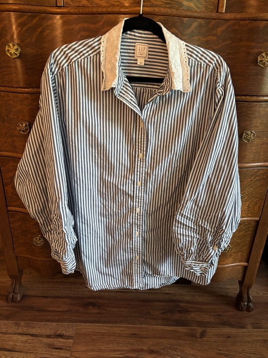 Gap x DOEN Tops - GAP x Doen Eyelet Collar Shirt